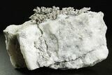 Native Silver in Calcite - Morocco #362830-1